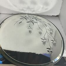 Vintage bevelled oval for sale  COVENTRY