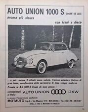 Auto union 1000 usato  Savona