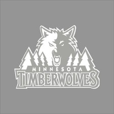 Adesivo de vinil Minnesota Timberwolves #2 logotipo da equipe NBA 1 cor parede janela do carro comprar usado  Enviando para Brazil