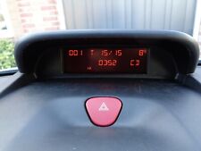 Usado, Relógio Peugeot Expert display painel central rádio tela testada RD4 2007-2016 comprar usado  Enviando para Brazil