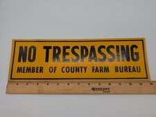 Vintage trespassing member for sale  Iuka