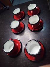 Vintage set tazzine usato  Cagliari