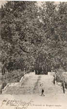 Cpa dax escalier d'occasion  Saint-Amans-Soult