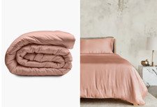 Capa de Edredom ETTITUDE Bambu Lyocell SEDA KING CAL KING COBRE CORAL LARANJA comprar usado  Enviando para Brazil