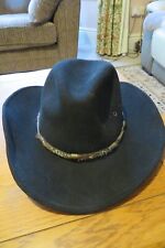 Black wool western for sale  MATLOCK