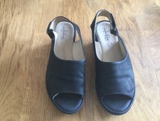 Ladies clarks black for sale  NEWARK