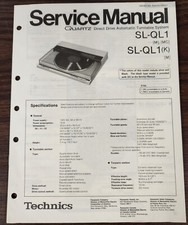 Technics ql1 ql2 for sale  Yorktown