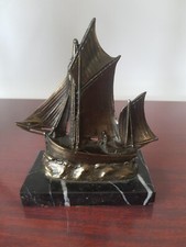 Sculpture bronze voilier d'occasion  Plouigneau