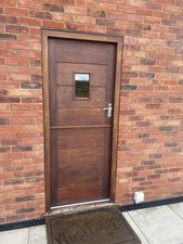 Solid iroko hardwood for sale  BURY