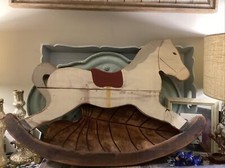 Wooden horse rocking for sale  Belchertown