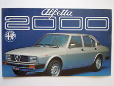 Alfa romeo prospekt gebraucht kaufen  Wiesloch