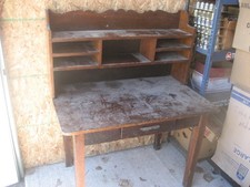 Antique wood desk for sale  Clio