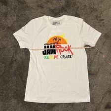 Usado, Camiseta masculina branca grande Jam Rock Reggae Cruise 2019 comprar usado  Enviando para Brazil