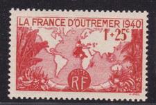 Timbre 1940 mer d'occasion  La Brède