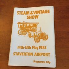 Souvenir programme steam for sale  UK