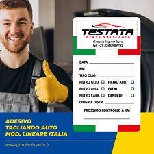 Adesivi tagliando auto usato  Serra d'Aiello