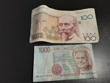 Banconota 100 franchi usato  Poggio a Caiano