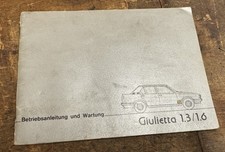 Alfa romeo betriebsanleitung gebraucht kaufen  Berlin
