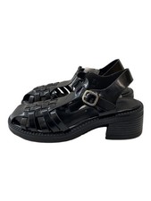 Zara sandals blk d'occasion  Expédié en Belgium