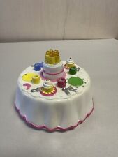 Bolo de aniversário musical 2004 Mattel Fisher Price Little People mesa de festa de canto, usado comprar usado  Enviando para Brazil