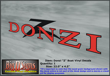 Donzi boats vinyl for sale  Louisville