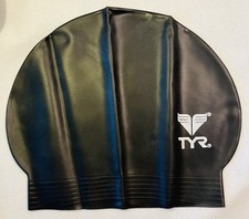 Boné de natação TYR adulto fibra de silicone, borda anti-rolo, preto leve 1C comprar usado  Enviando para Brazil
