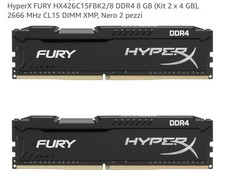 Ram hyperx fury usato Ram hyperx fury usato  Milano
