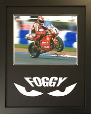 Framed carl fogarty for sale  MANCHESTER
