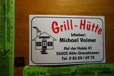 Alter aufkleber restaurant gebraucht kaufen  Kupferberg