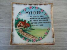 Vtg house wall for sale  Marshfield