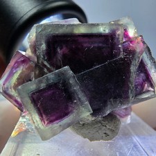 Amostra de cubo de fluorita fantasma, verde roxo Okorusu, Namíbia 29*28*19mm comprar usado Amostra de cubo de fluorita fantasma, verde roxo Okorusu, Namíbia 29*28*19mm comprar usado  Enviando para Brazil