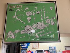 Ducati 250cc exploded d'occasion  Expédié en Belgium