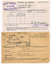 Ww2 army service for sale  HEREFORD