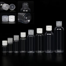 Mini garrafas plásticas vazias de 5 ml a 100 ml recipiente de amostra de viagem transparente com tampas flip comprar usado  Enviando para Brazil
