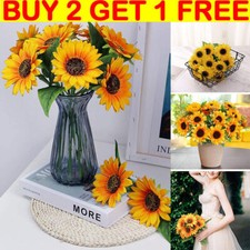 Heads artificial sunflowers for sale  MANCHESTER