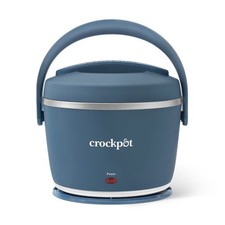 Aquecedor de alimentos portátil Crock-Pot azul 20 oz almoço crock fogão lento comprar usado  Enviando para Brazil