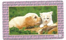 4865 Tarjeta Telefónica Phonecard Japón 231-305 Cachorro Besando Gatito 0,40 comprar usado  Enviando para Brazil