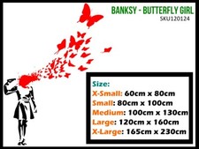 Banksy wall sticker for sale  ROWLANDS GILL