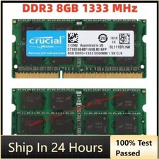 Notebook CRUCIAL DDR3 4GB 8GB 1333 MHz PC3-10600 SODIMM 204 pinos memória RAM 10600S comprar usado Notebook CRUCIAL DDR3 4GB 8GB 1333 MHz PC3-10600 SODIMM 204 pinos memória RAM 10600S comprar usado  Enviando para Brazil