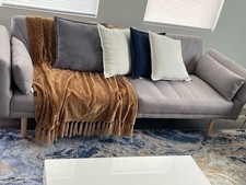Grey sectional sofa for sale  Durham