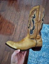 Tan leather cowboy for sale  Richmond