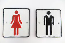 Toilettenschilder set damen gebraucht kaufen  Erfurt