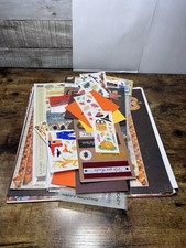 Lote de scrapbooks vintage para moderno de Halloween e outono. Papel, adesivos, cortes. comprar usado  Enviando para Brazil