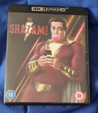 Shazam blu ray for sale  LUTON
