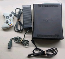 Usado, Console Xbox 360 Elite original 120GB preto Falcon e pacote de cabos de controle OEM comprar usado  Enviando para Brazil