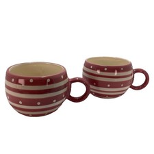 Ceramic pink polka for sale  Forney