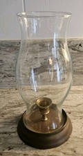 Brass hurricane candle for sale  San Marcos