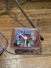 Antigo Esqueleto Transparente Ingraham Toastmaster Relógio de Mesa Retror Alarme Elétrico, usado comprar usado  Enviando para Brazil