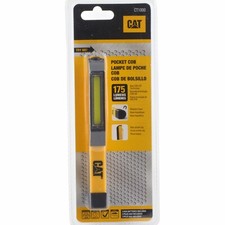 Luz de trabalho de bolso Caterpillar amarela preta resistente à água 175 lúmens, usado comprar usado  Enviando para Brazil
