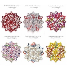 Snowflake christmas ornament for sale  Sierra Vista
